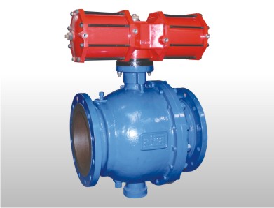 trunnion mounted ball valve